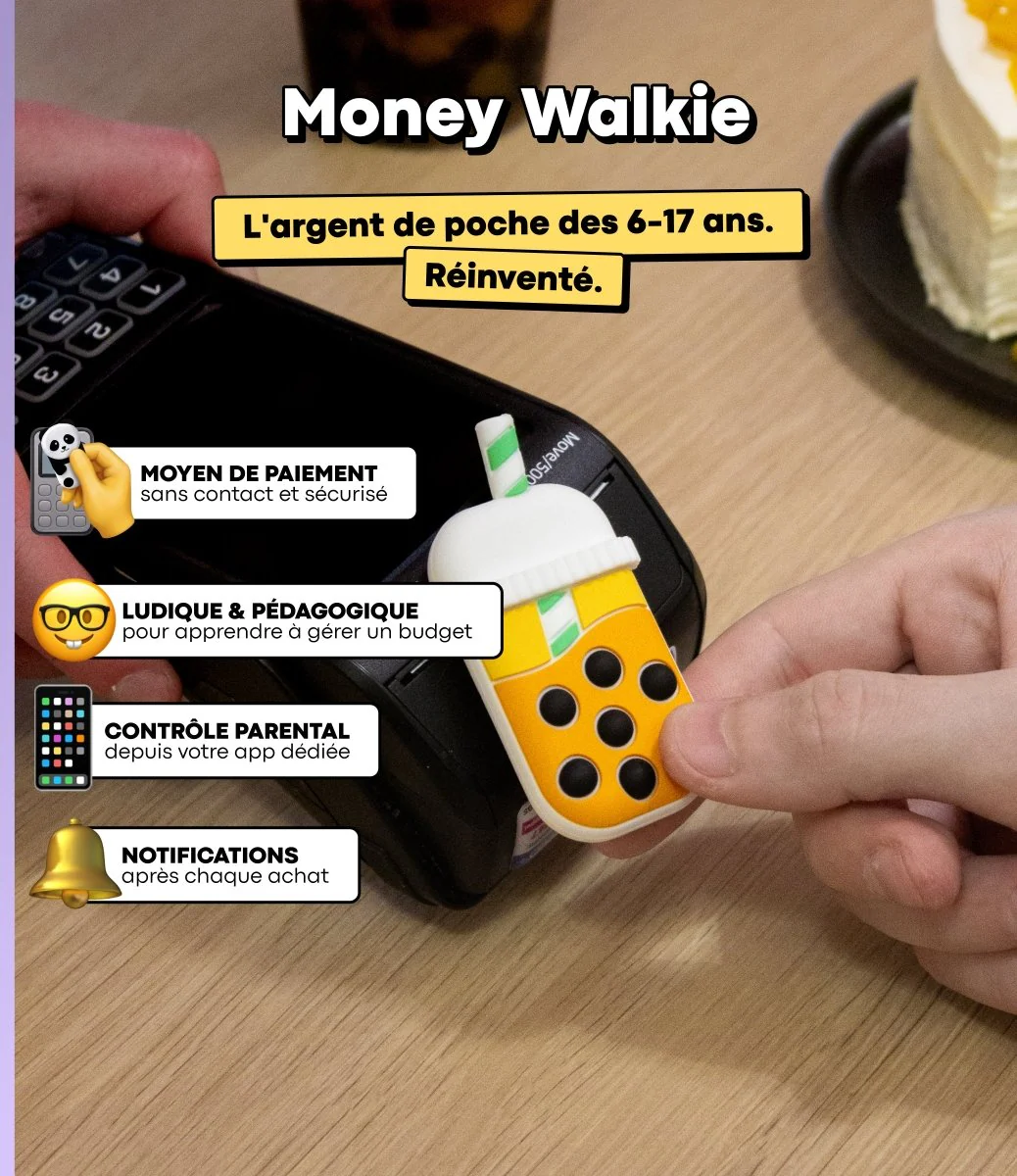 Walkie Bubble Tea Mango - Image 3